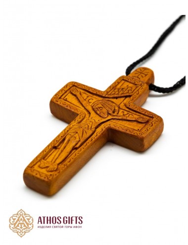 Handmade wooden neck cross
